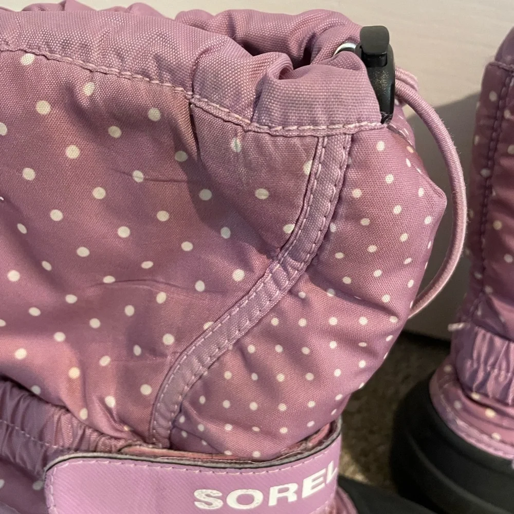 Sorel Flurry Print Polka Dot Winter Boots